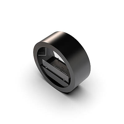 ROUND DESIGN TAŞINABİLİR ETHANOL ŞÖMİNE SİYAH - 2